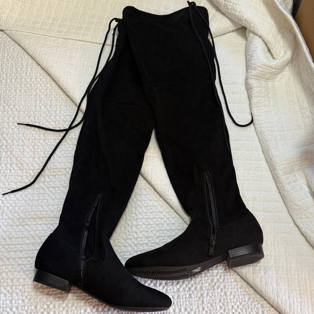 Elegant Black Over-the-Knee Boots